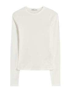 Рубашка Bershka, от белого