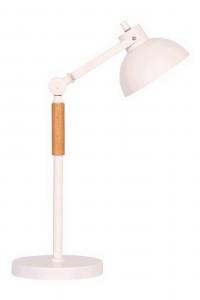 Настольная лампа 18/43/33 см P & B, белый