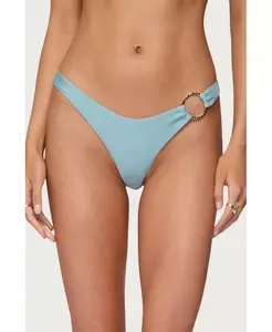 Женские плавки-бикини Mesa с металлическим кольцом Edikted, синий