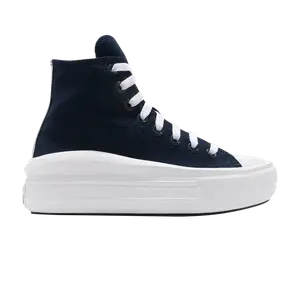 Кроссовки Converse Wmns Chuck Taylor All Star Move High 'Anodized Metals - Obsidian', синий