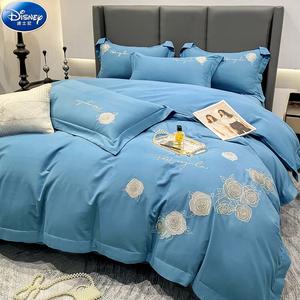 Disney Комплект постельного белья 4 предмета, простыня, пододеяльник 220x240 см, утепленный, 100% хлопок, цвет Daniel - Ice Snow Lan