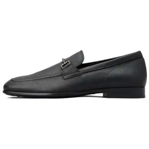 Лоферы с гравировкой логотипа TOD'S, Black