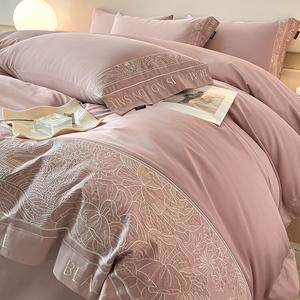 FUANNA Комплект постельного белья 4 предмета, простыня, размер 220x240 см