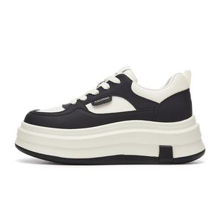 Низкие женские кроссовки, увеличивающие рост Rich birds, Beige