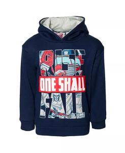 Пуловер с капюшоном на молнии до половины для мальчиков Optimus Prime Bumblebee Megatron Transformers, желтый