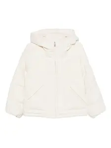 Стеганая куртка с капюшоном Liska, белый