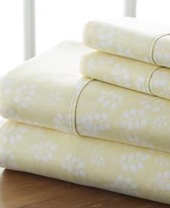 Комплект постельного белья Timeless Classics Premium Ultra Soft Pattern из 4 предметов, размер Queen Ienjoy Home, цвет ivory soft wheat