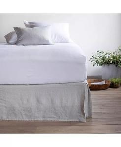 Постельная юбка из 100% французского льна Bokser Home, серый