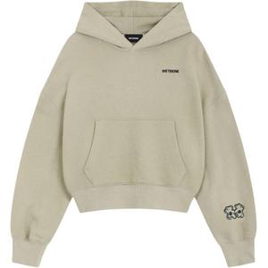 Хлопковый худи WE11DONE, хаки