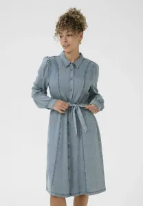 Джинсовое платье crellie Cream, Seattle Mid Blu Denim