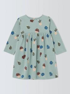 Детское осеннее платье из джерси John Lewis, Green