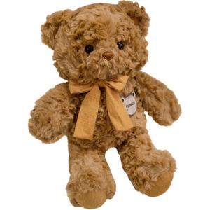 Плюшевый мишка Bow Tie, рост 32см/48см Pampered Journal, темно-коричневый