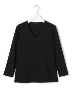 Превосходный трикотажный топ с V-образным вырезом