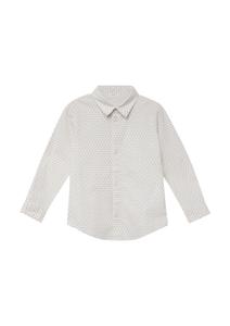s.Oliver Рубашка на пуговицах Regular fit в белом цвете