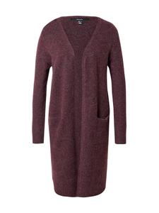 Вязаный кардиган VERO MODA Doffy, бордовый