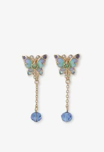 Серьги с мотивом бабочек