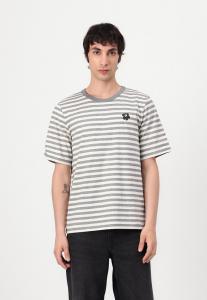 Футболка Marimekko TASARAITA UNISEX UNIKKO UNISEX, Grey Melange/Off White/Grey