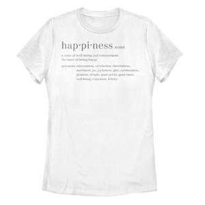 Футболка с определением счастья для юниоров