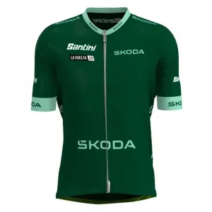 Джерси Santini Best sprinter La Vuelta Official short sleeve, зеленый