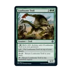 CCG Отвратительный тролль (U), MTG - Adventures in the Forgotten Realms