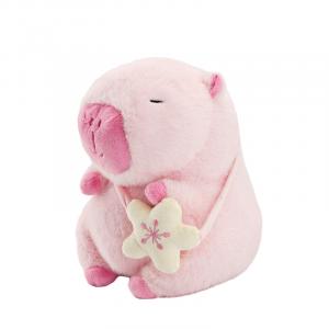 Плюшевая кукла Capybara Cherry Piggy Banana Worry Piggy высотой 31 см HANADOU