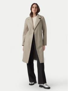 Переходное пальто стандартного кроя Vero Moda, бежевый