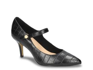 Туфли Bella Vita Lainey Pump, Black Croc Print