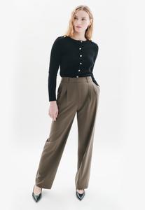 Брюки Caroll FRENCH BRAND FASHION ELEGANT PLIAGE, Taupe