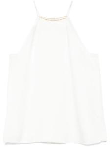 Forte Forte креповый топ, белый