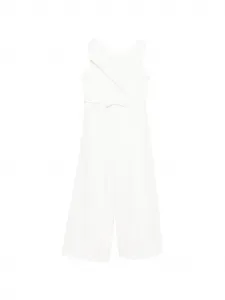 Комбинезон с бантом Abel & Lula, белый