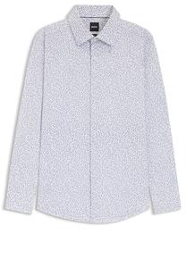 BOSS Рубашка на пуговицах Regular fit 'H-Hank-K-C1-261' в светло-голубом цвете