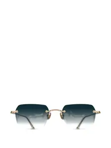 Солнечные очки без оправы Matsuda, золотой