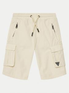 Тканевые шорты regular fit L2RD01 D3XN0 Guess, экрю