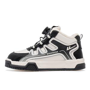 Прочные легкие амортизирующие детские повседневные туфли Warrior Beige Black Kids