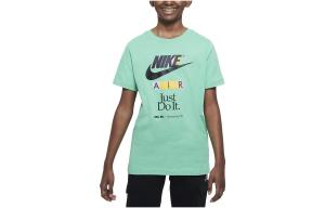 Детская футболка Nike, зеленый