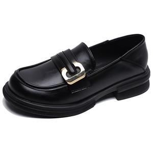 WEISHIBANGWEI Лоферы 5CM женские черные