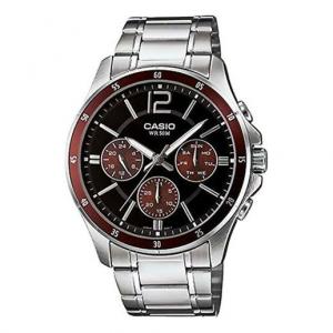 Часы CASIO Quartz Limited Edition Waterproof Unisex Mens Silver Analog, цвет silver