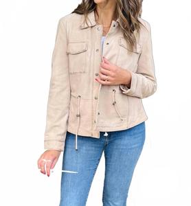 Amaly куртка на шнурке в цвете chalk MAURITIUS, Chalk