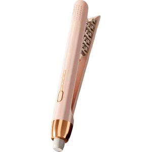 Щипцы для завивки / выпрямители для волос Corn Wave плойка для объема волос, 2 в 1 YS 312C YANGZI, розовый