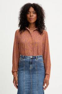 Рубашка РАПАНА Silvian Heach, коричневый