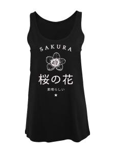 Топ F4NT4STIC Sakura Flower, Black