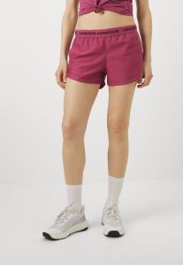 Спортивные шорты Under Armour PLAY UP SHORTS, Fuchsia Dusk/Dark Maroon/Pink