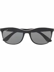 Солнцезащитные очки в квадратной оправе Ray-Ban, черный