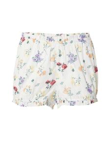 Шорты TOPSHOP Regular Pants, натуральный белый