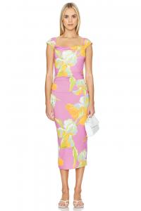 Платье ребекка Amanda Uprichard, цвет calypso