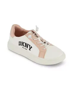 Маленькие и большие девочки Celia Gigi Low Top Sneaker Dkny, белый