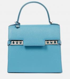 Сумка-тоут Tempête Medium из кожи Delvaux, Pool