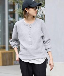 Двусторонняя трикотажная футболка-поло с длинными рукавами Slobe Iena, цвет Gray B