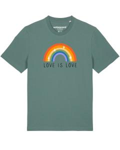 Рубашка Watapparel  Love is Love, зеленый