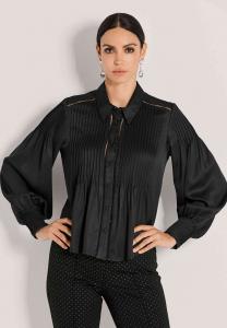 Блуза MADELEINE Button-down blouse, Black